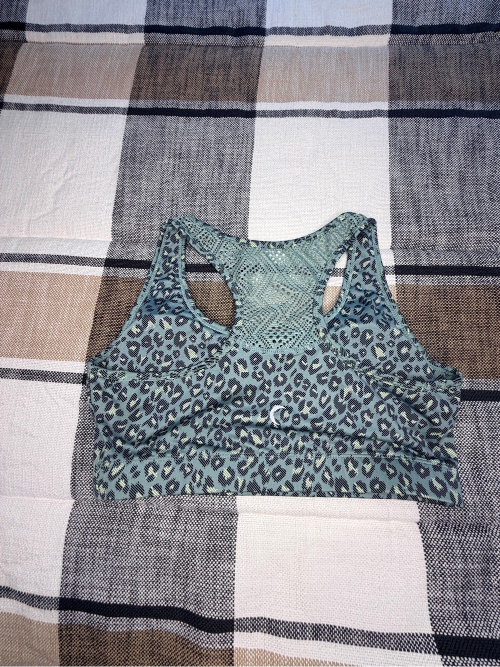 Sky Leopard Bomber Bra - Picture 7 of 9